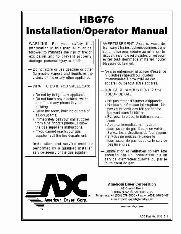 American Dryer Corp  Clothes Dryer HBG76-page_pdf